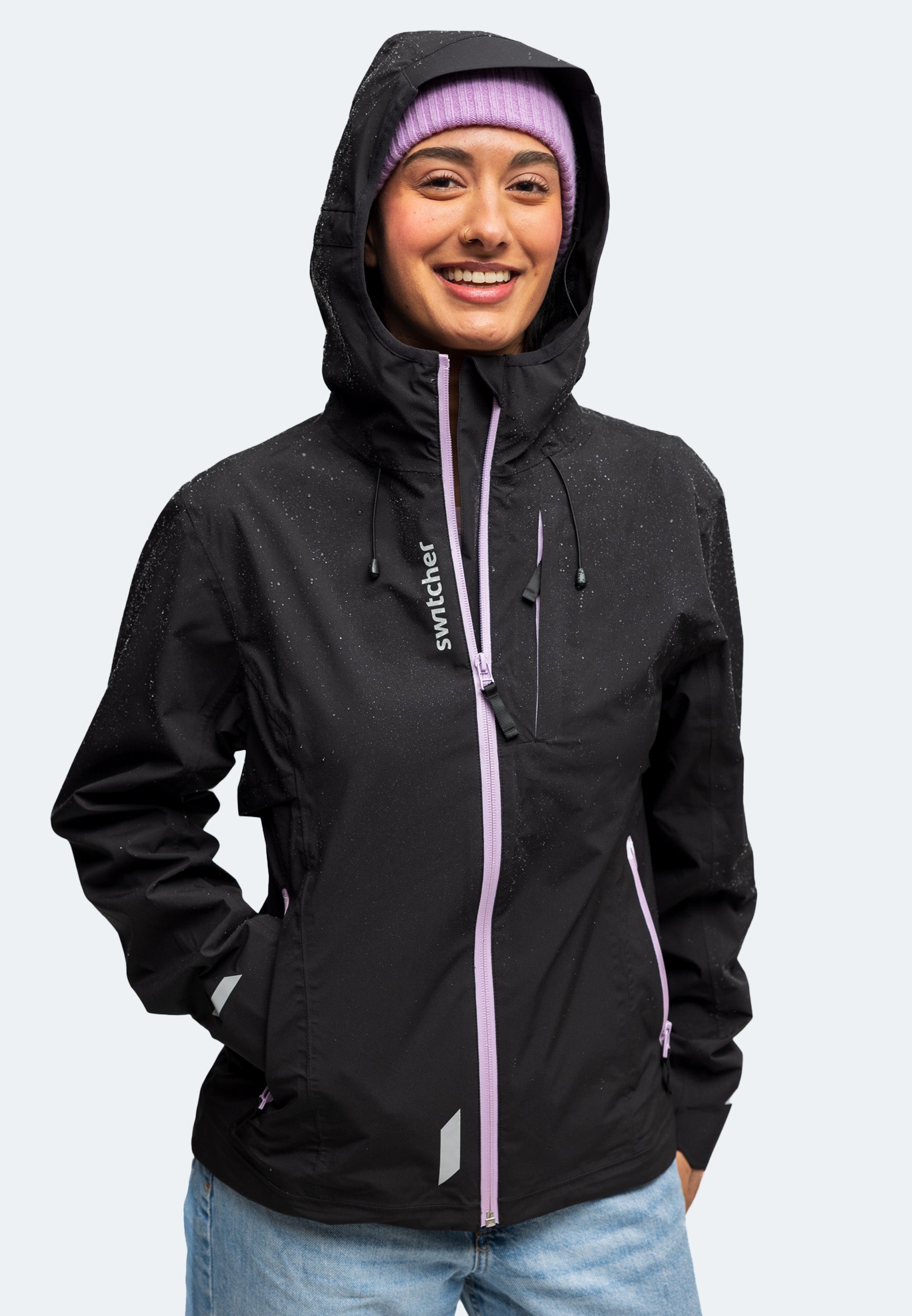 Veste hardshell femme Switcher stockhorn color/40 noir