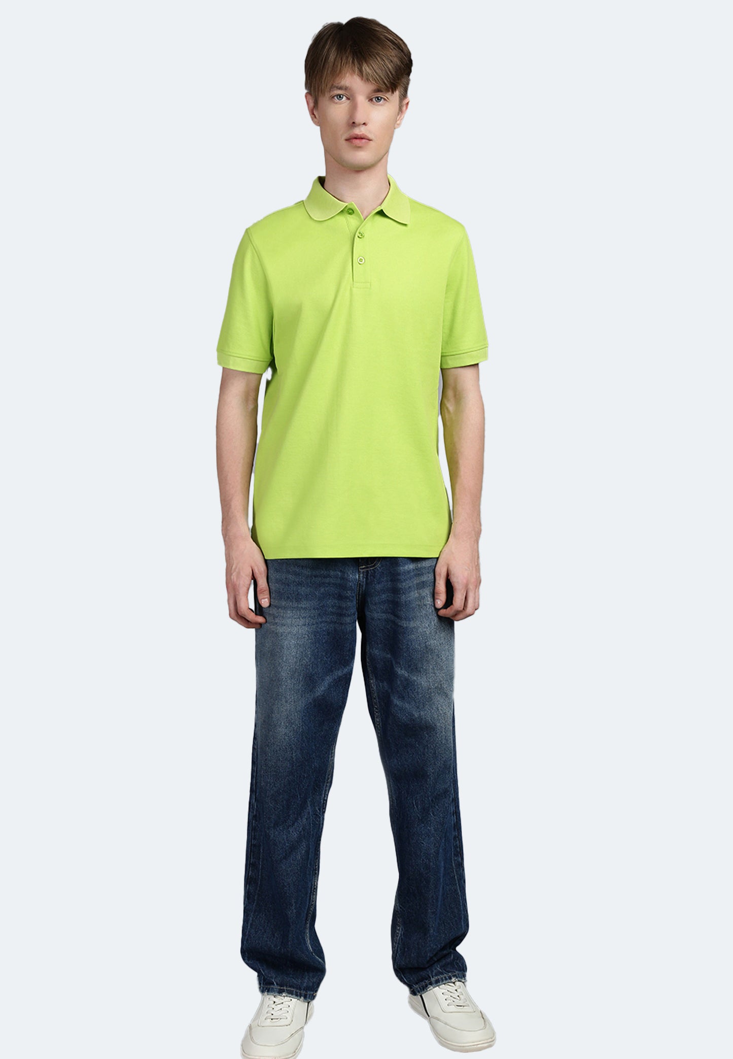 Switcher men's polo sammy color/364 limettes