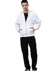 Sweat à capuche zippé Switcher hommes miami color/blanc
