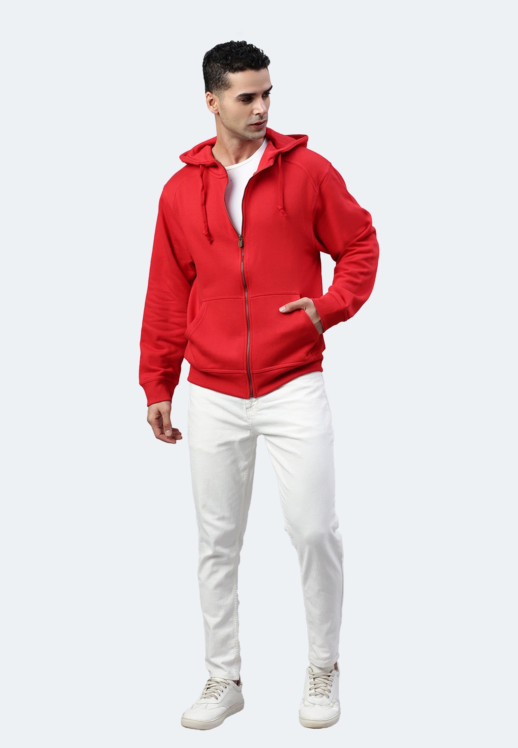 Switcher zip-hoodie men's miami color/rouge