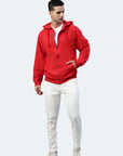 Switcher zip-hoodie men's miami color/rouge