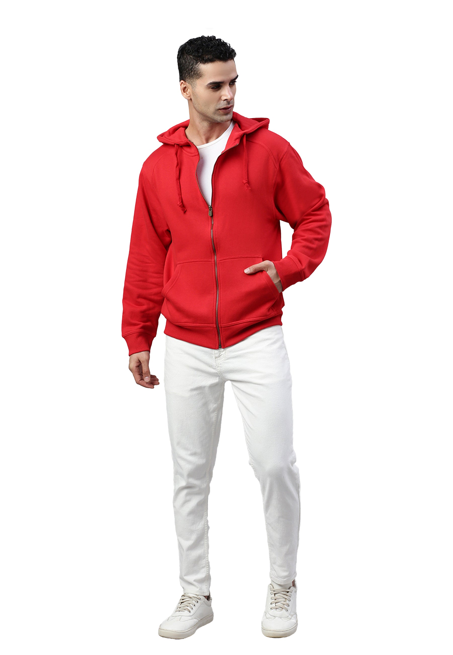 Switcher zip-hoodie men's miami color/rouge