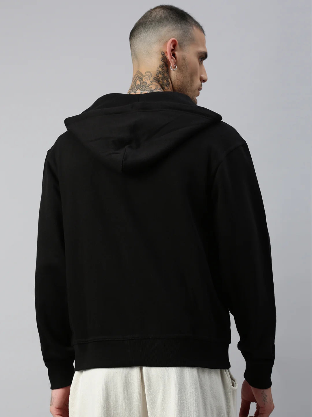 homme-miami-coton-polyester-zip-hoodie-noir-back