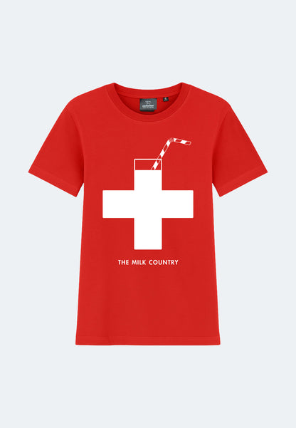 Chemise Switcher enfant lait pays couleur/10 rouge