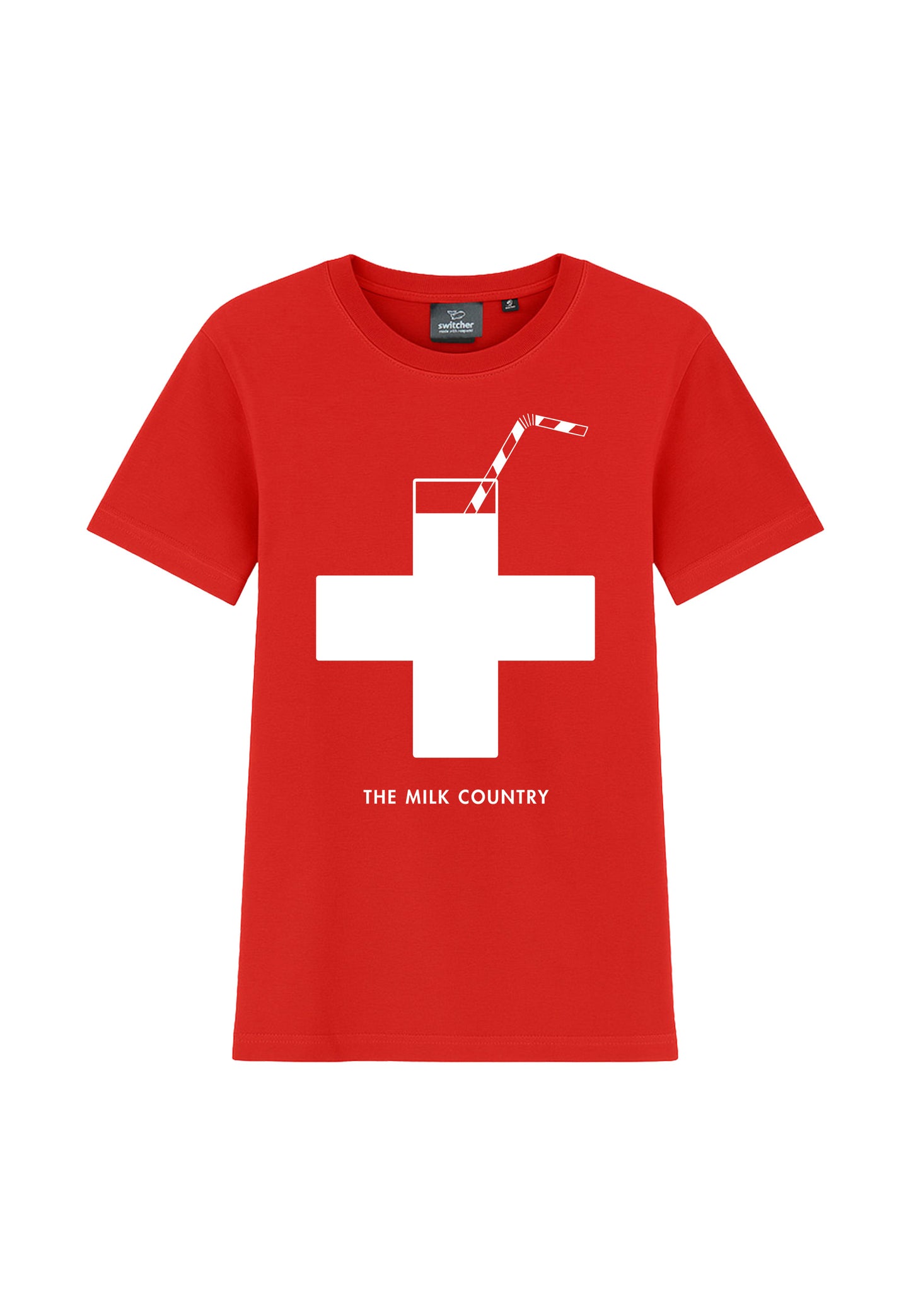 Chemise Switcher enfant lait pays couleur/10 rouge