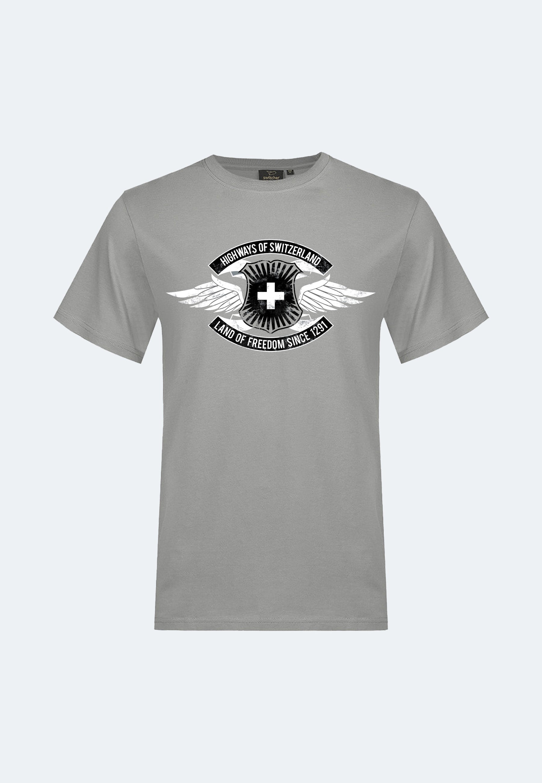 Chemise Switcher Highways of Switzerland color/402 gris fonce