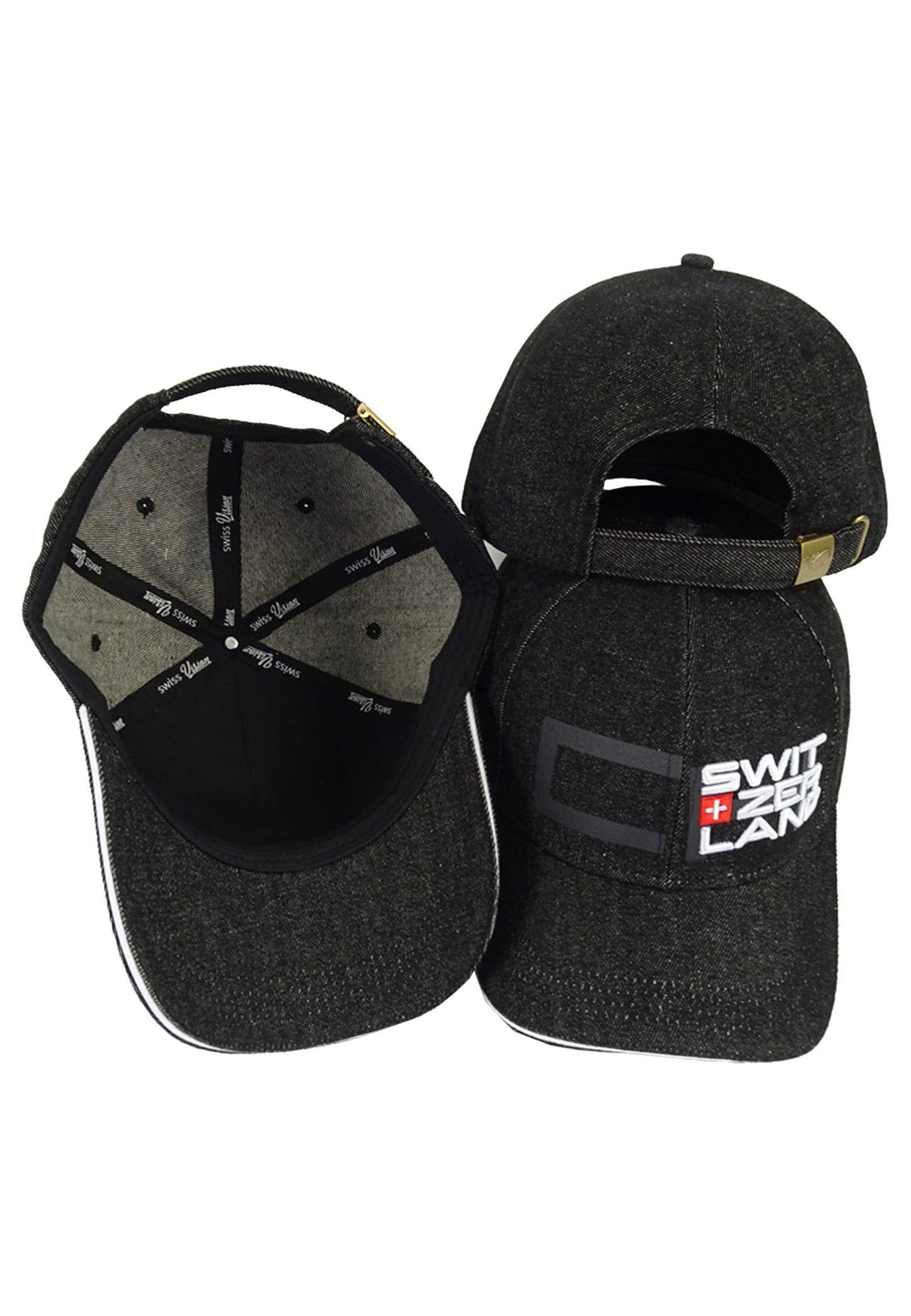 Casquette en coton Denim Switzerland
