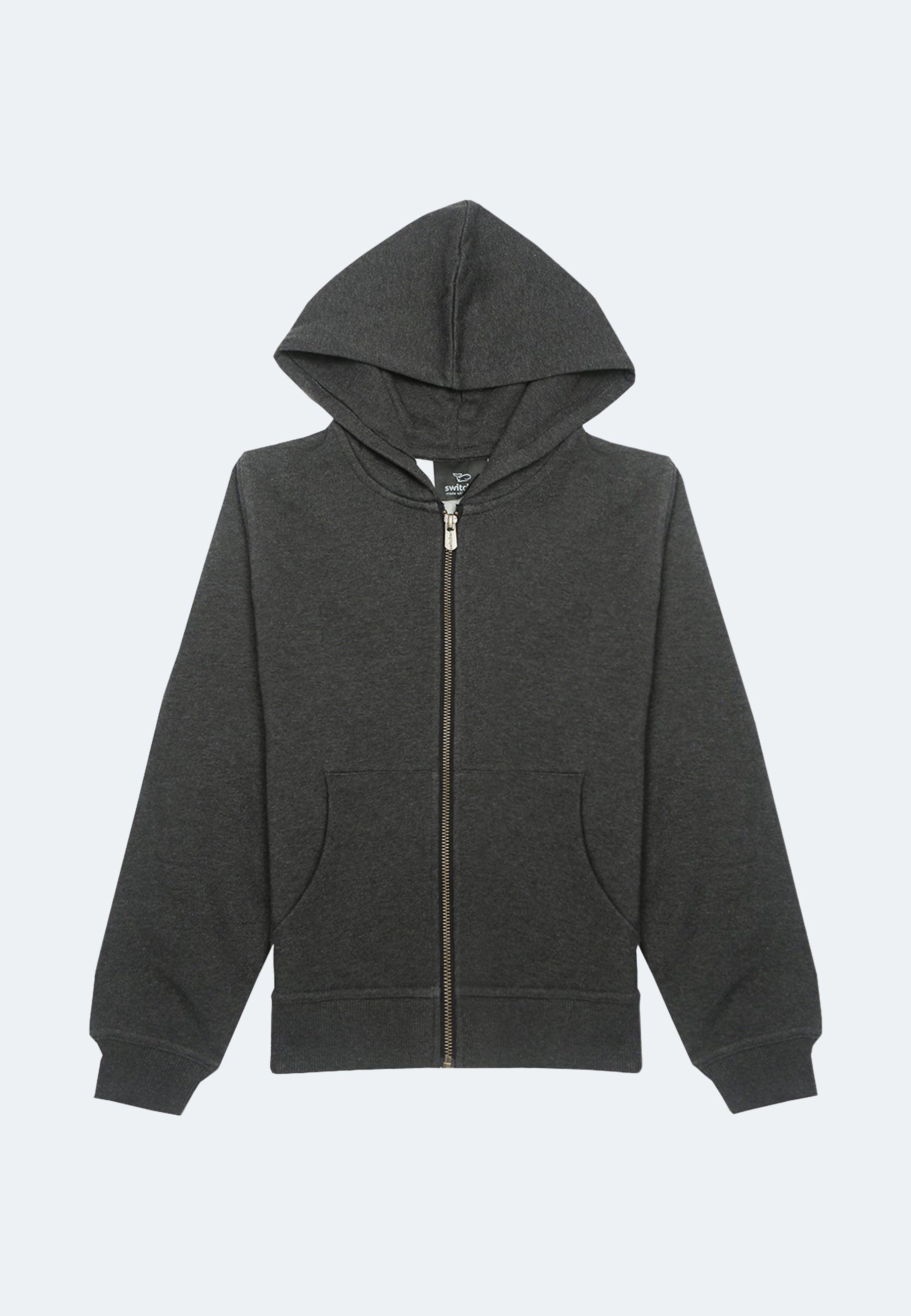 Sweat à capuche zippé pour enfants Bruce 100% coton bio
