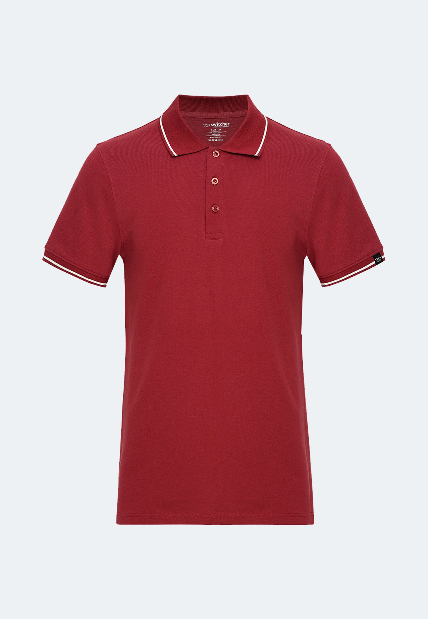 Switcher men's polo ben color/158 bourgogne