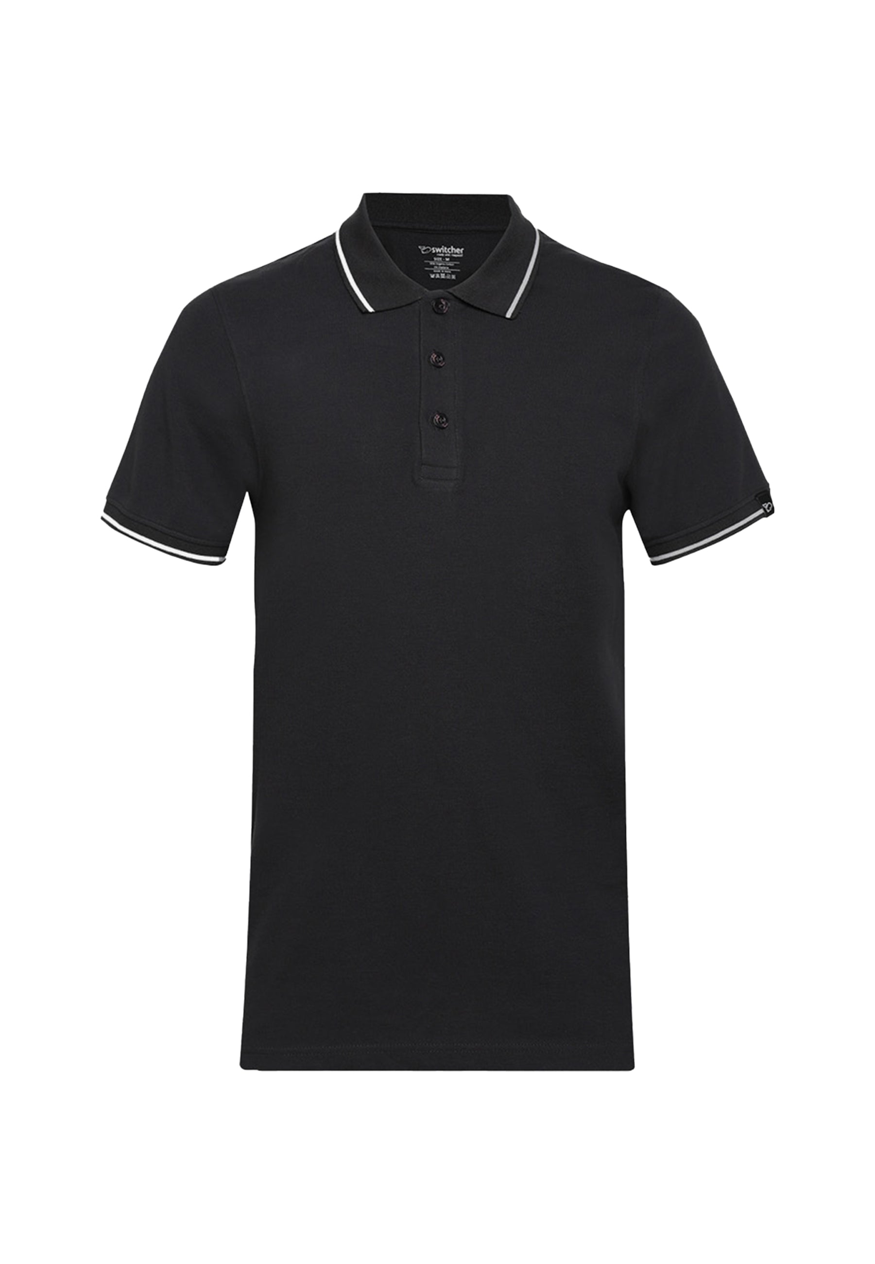 Polo contrasté avec élasthanne Ben