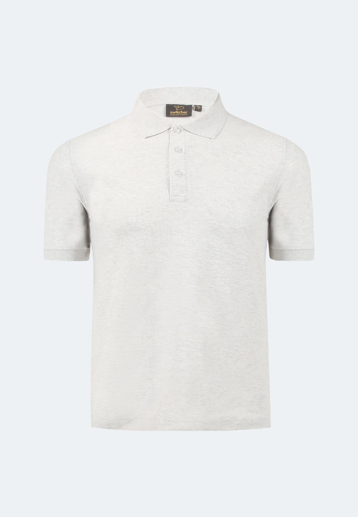 Switcher men's polo john color/43 blanc chine