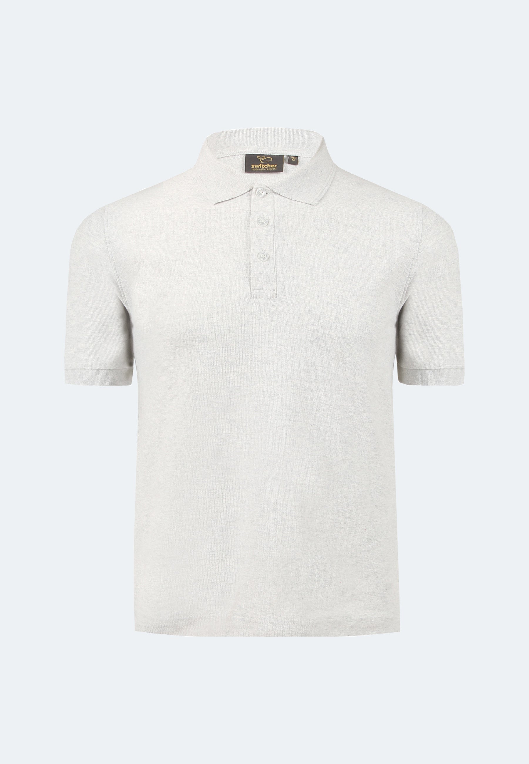 Switcher men's polo john color/43 blanc chine
