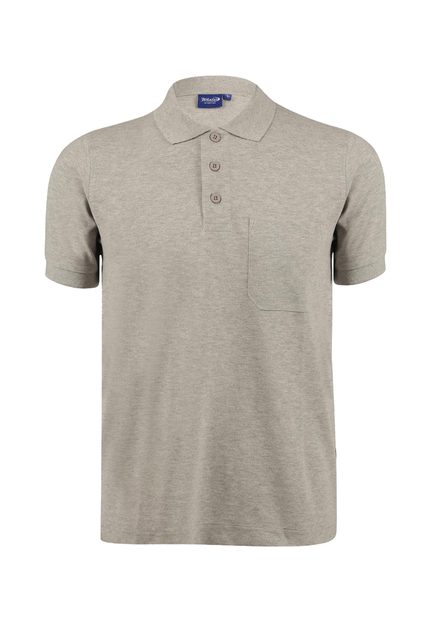 Switcher pocket polo whale color/gris chine