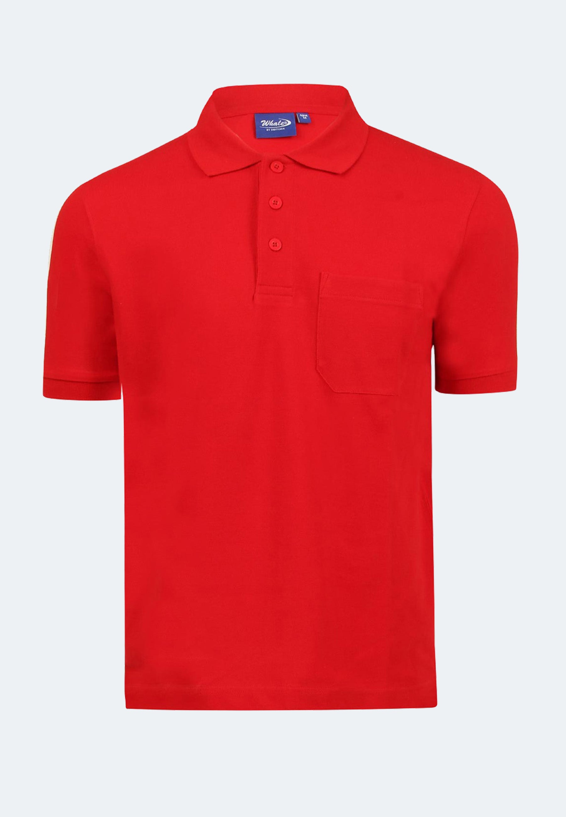 Switcher pocket polo whale color/rouge