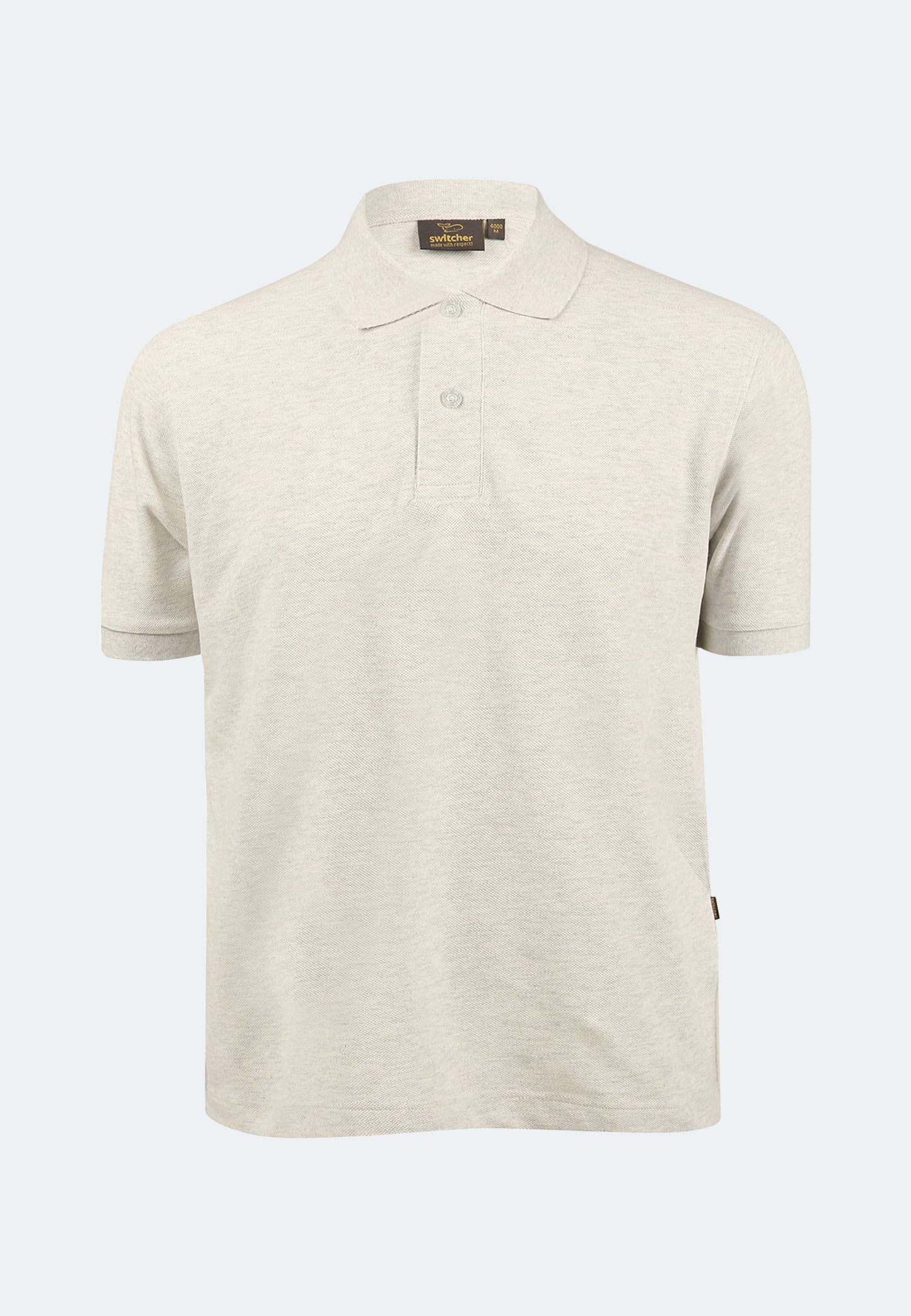 Switcher men's polo samuel color/43 blanc chine