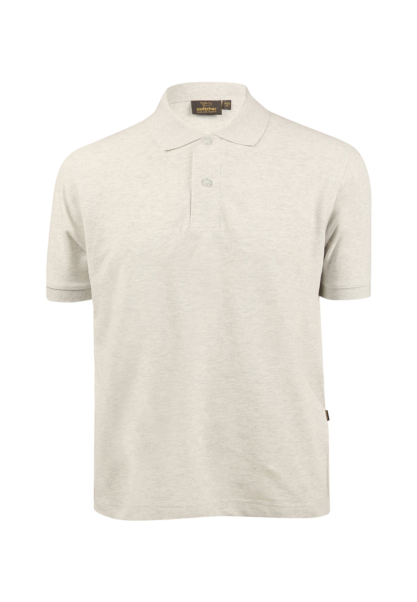 Switcher men's polo samuel color/43 blanc chine