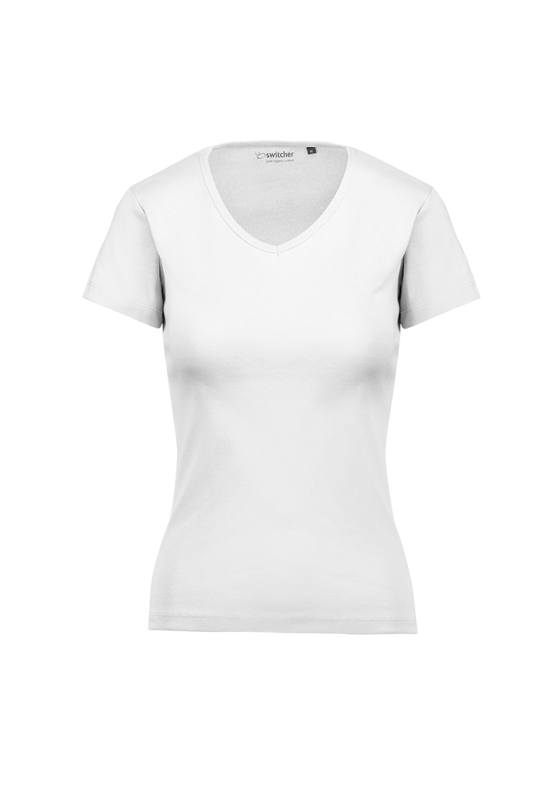 T-shirt Switcher Lady efia color/blanc