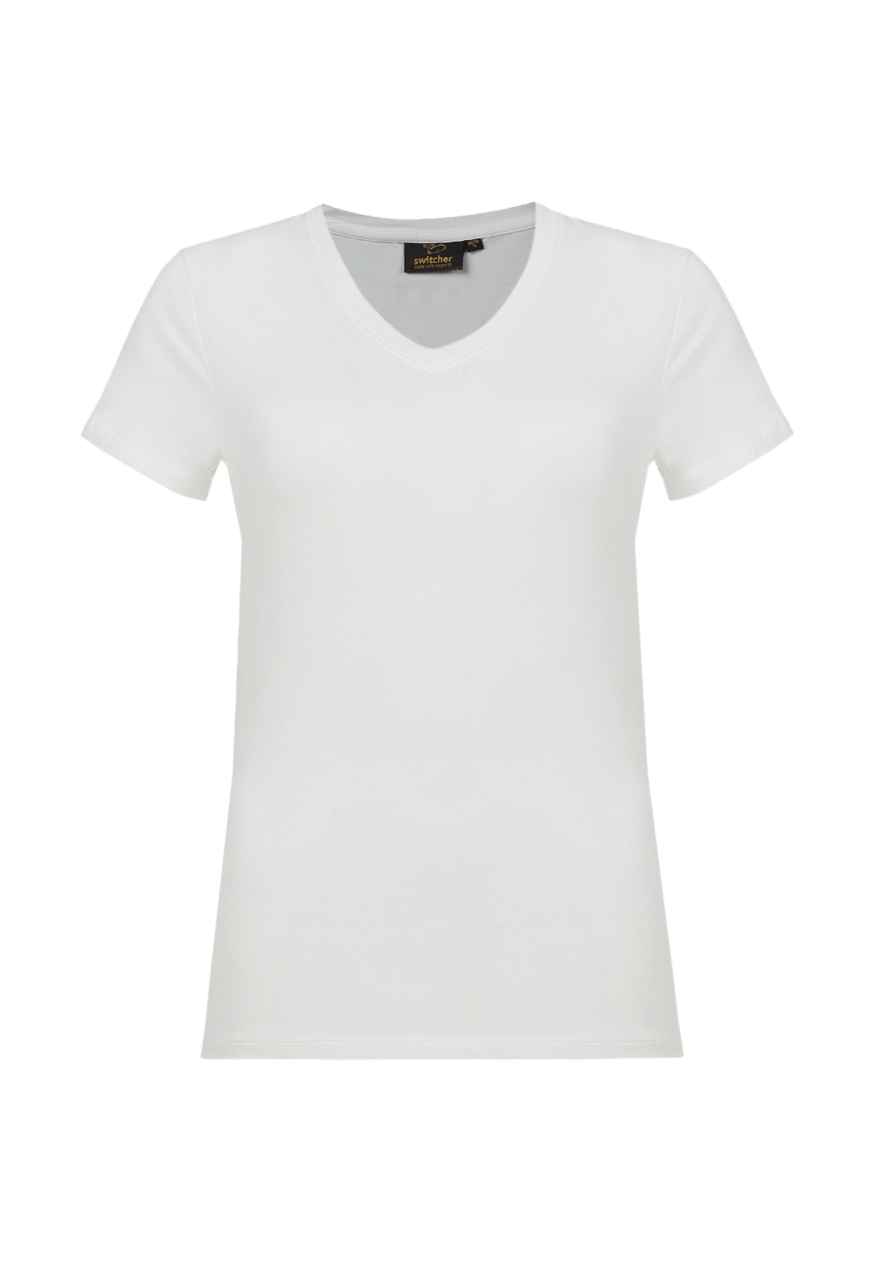 T-shirt stretch col V Giorgia