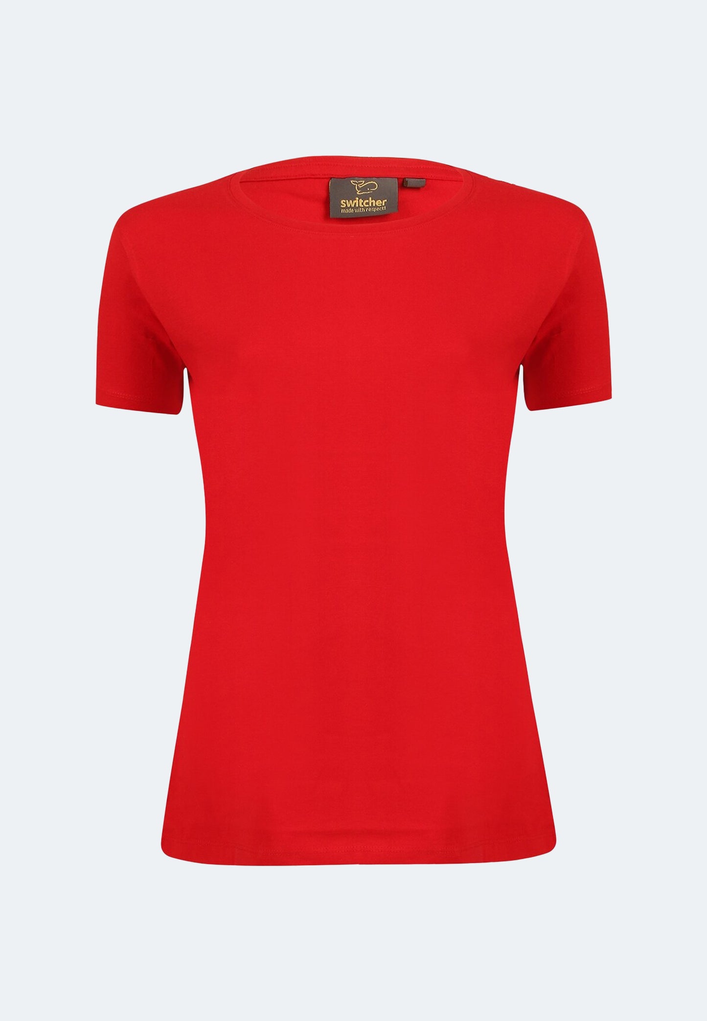 T-shirt Switcher lady gaia color/10 rouge
