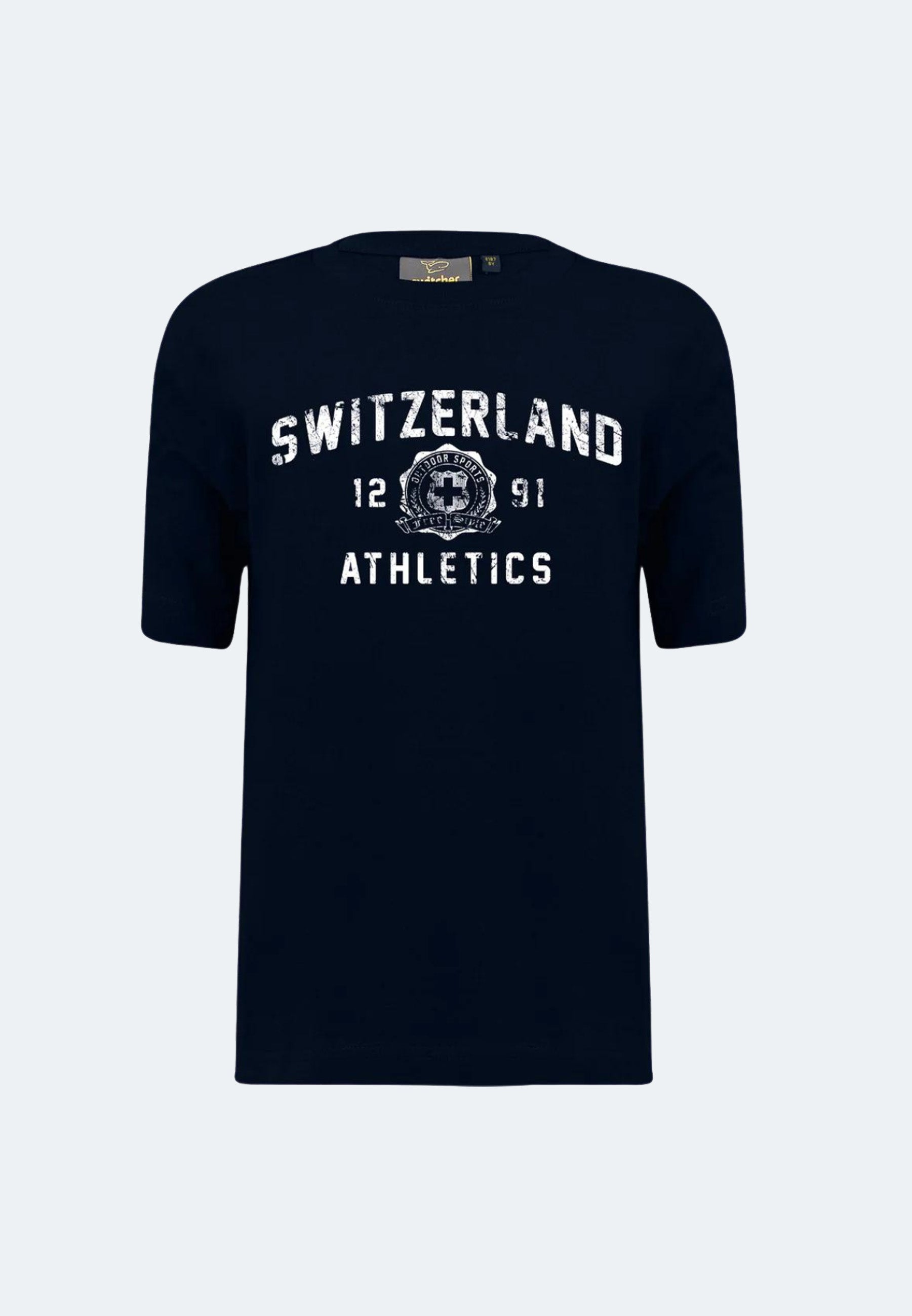 T-shirt Switcher enfant Athletics color/20 marine