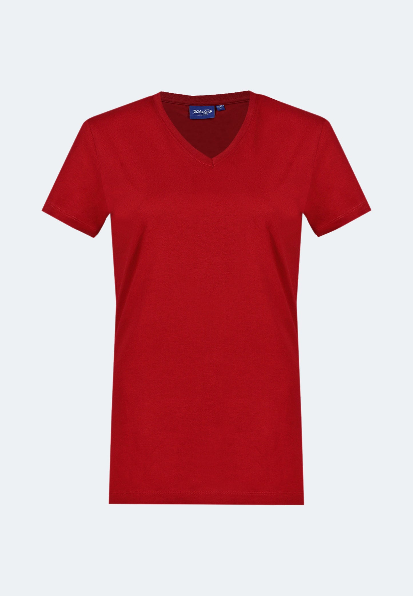 T-shirt femme col V Baleine