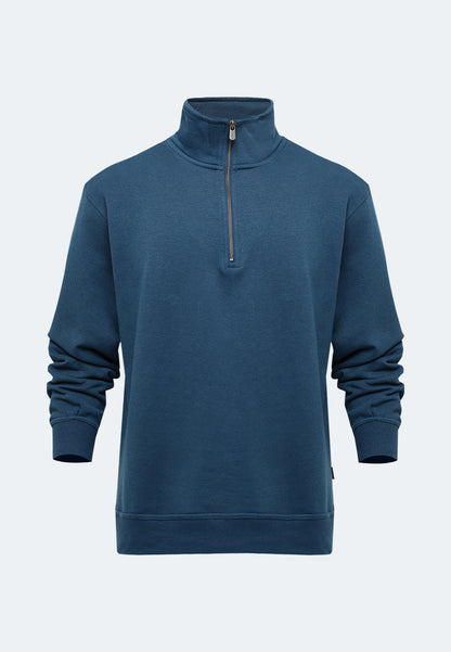 Sweat-shirt Switcher homme Oslo color/245 bleu pétrole