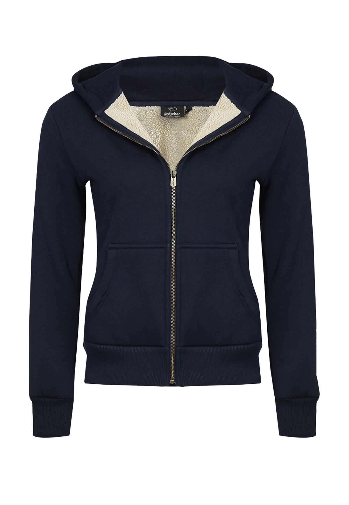 Sweat à capuche Switcher Sherpa couleur grimentz/20 marine
