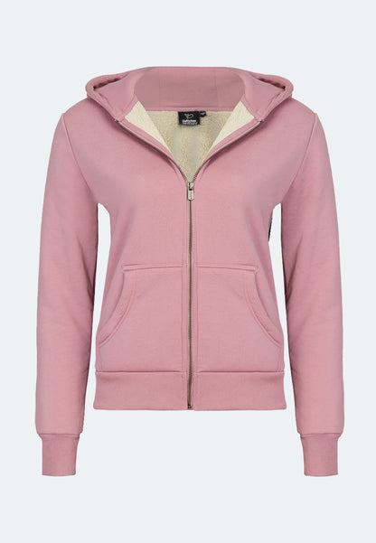 Sweat à capuche Switcher Sherpa grimentz color/196 rose