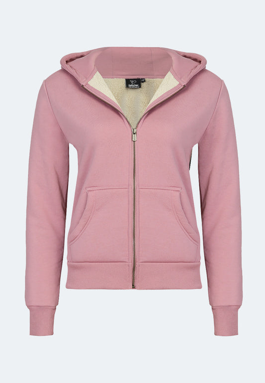 Sweat à capuche Switcher Sherpa grimentz color/196 rose