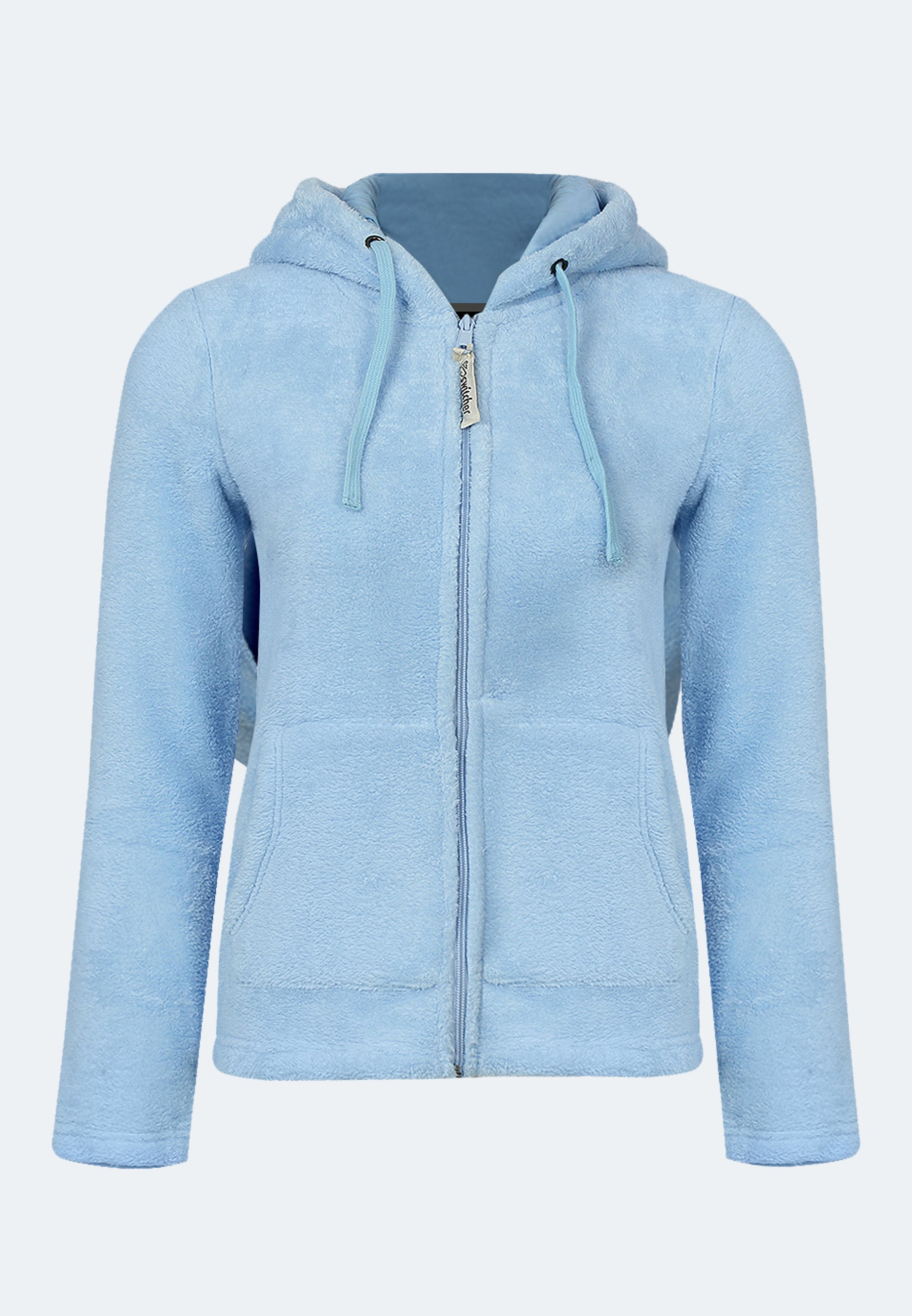 Hoodie douillet pour femmes en polaire 100 % polyester recyclé