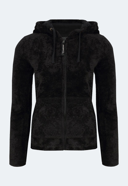 Hoodie douillet pour femmes en polaire 100 % polyester recyclé