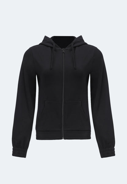 Sweat à capuche zippé pour femme Sonora