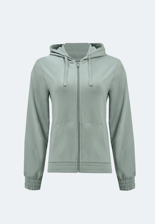 Sweat à capuche zippé pour femme Sonora