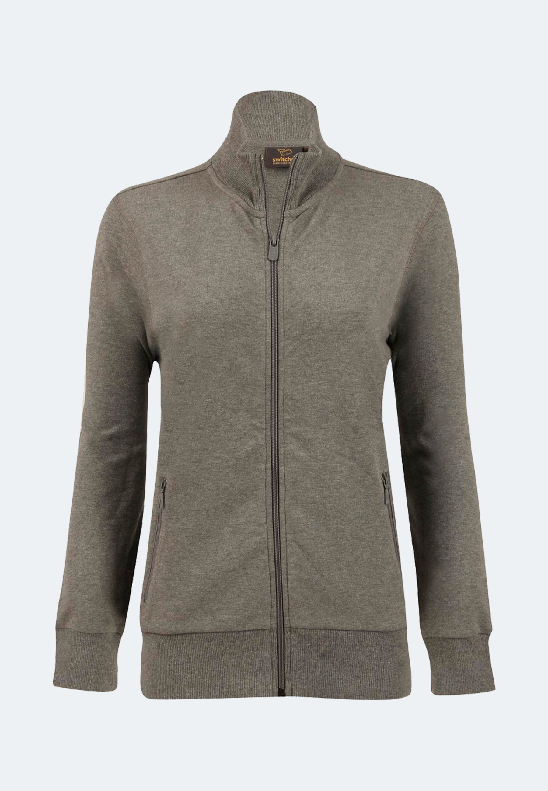 Switcher sweatjacket Lady mia color/ebony chine