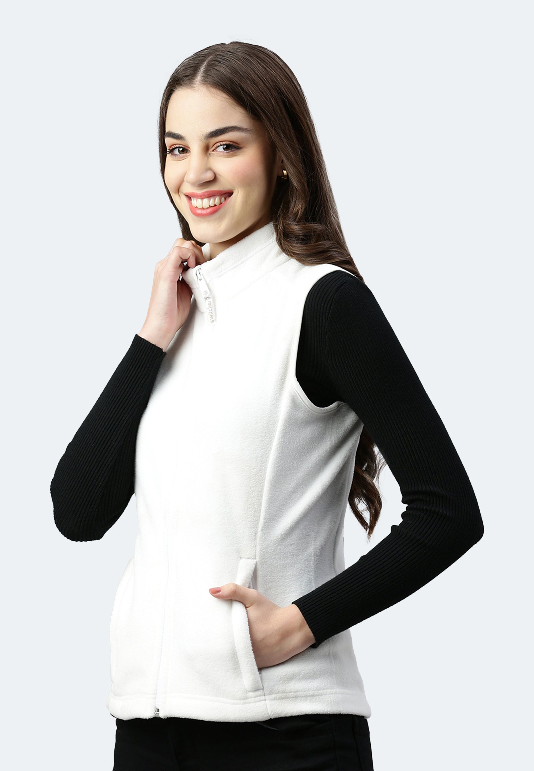 Switcher polaire helsinki color/blanc casse
