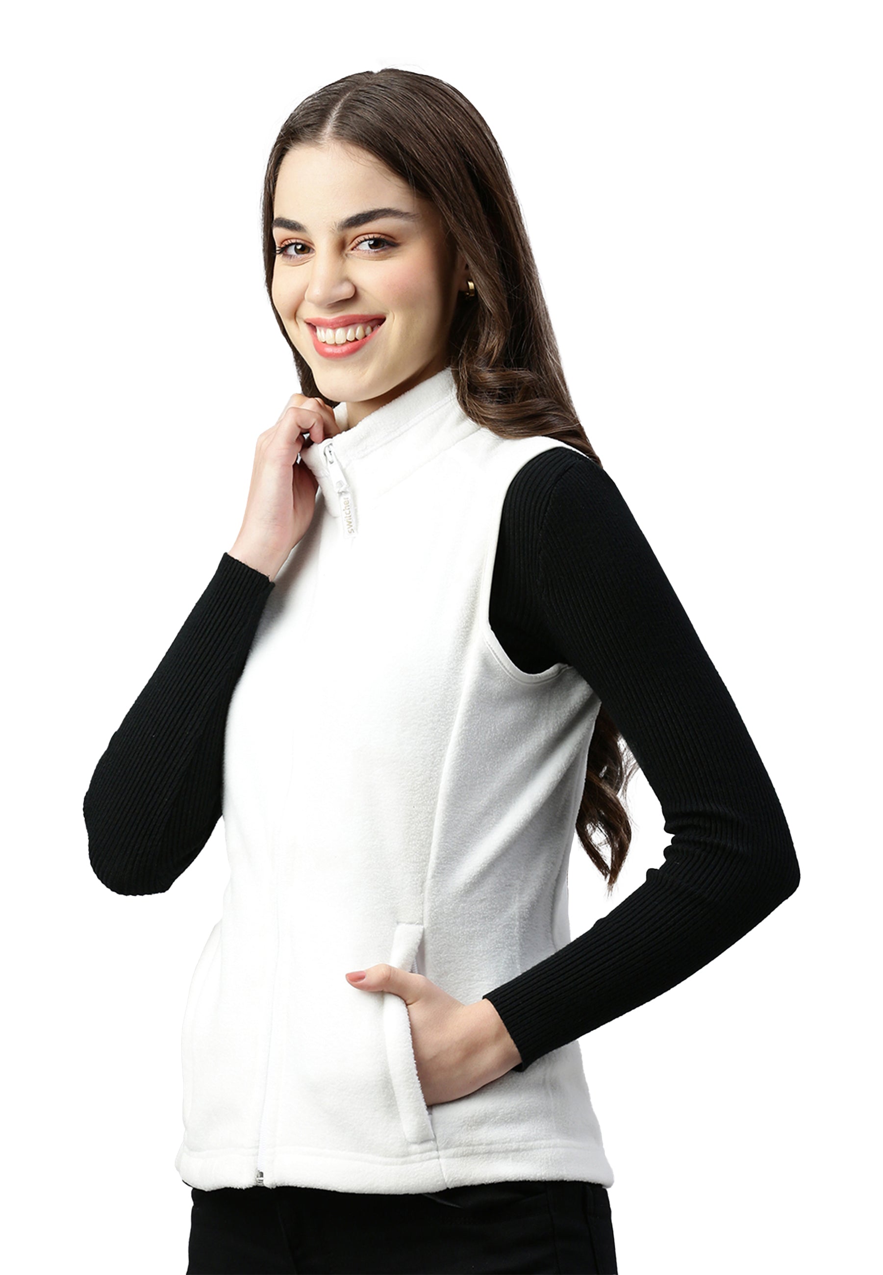 Switcher polaire helsinki color/blanc casse