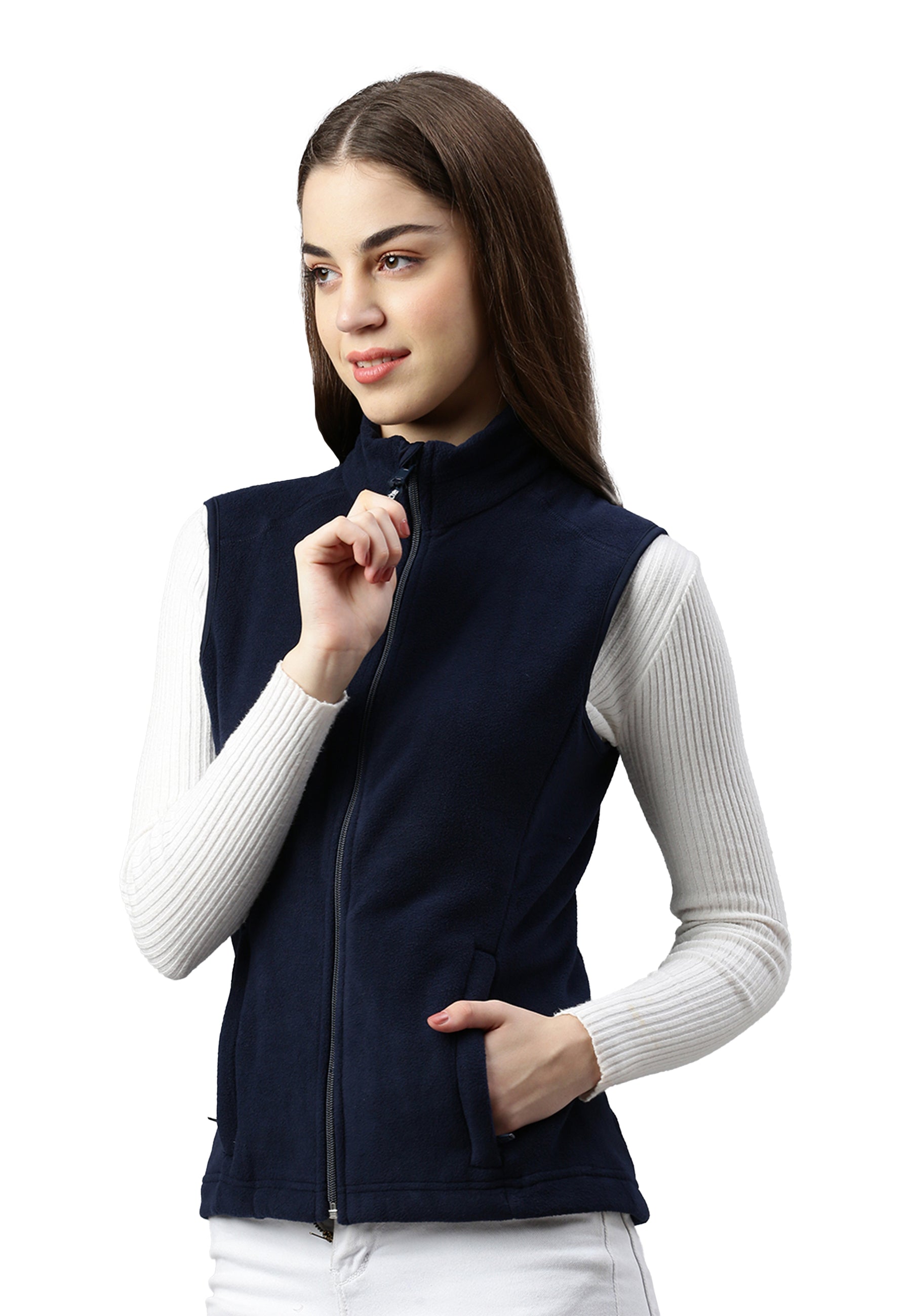 Gilet polaire en fibre polaire Helsinki