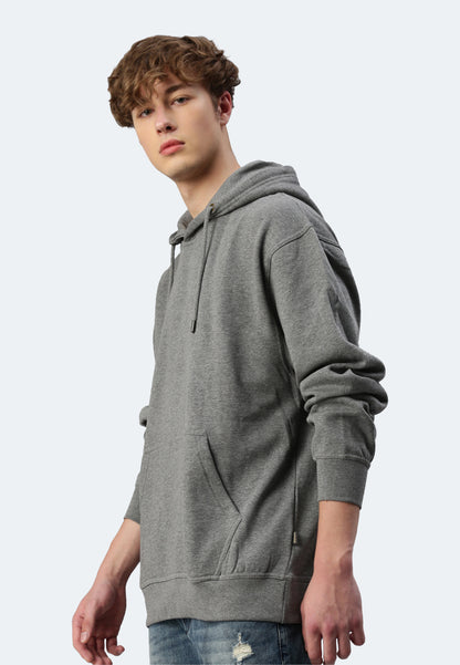 Sweat-shirt à capuche ohio color/672 ebony chine