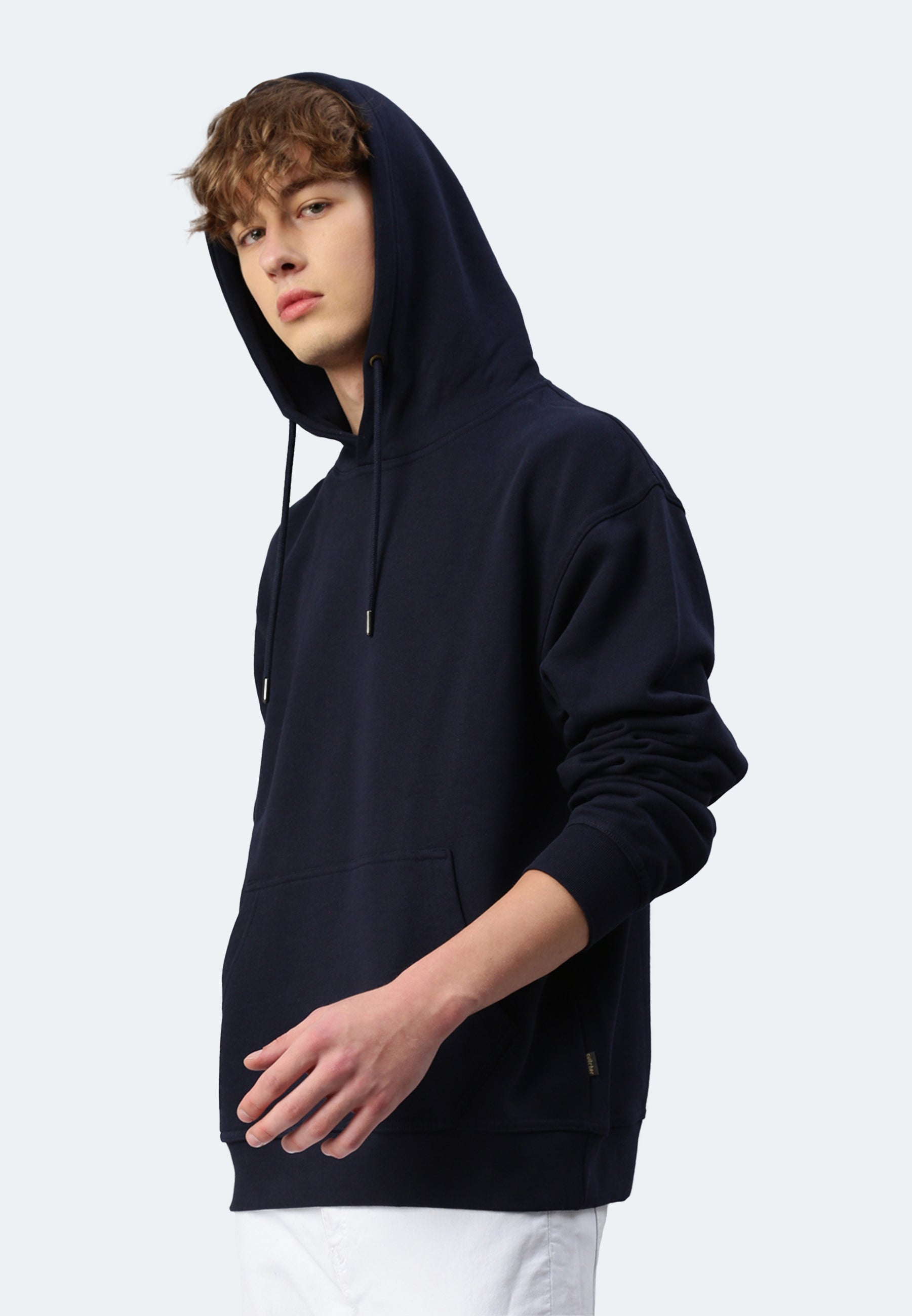 Sweat-shirt à capuche couleur ohio/marine