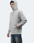 Sweat-shirt à capuche homme soho color/42 gris chine