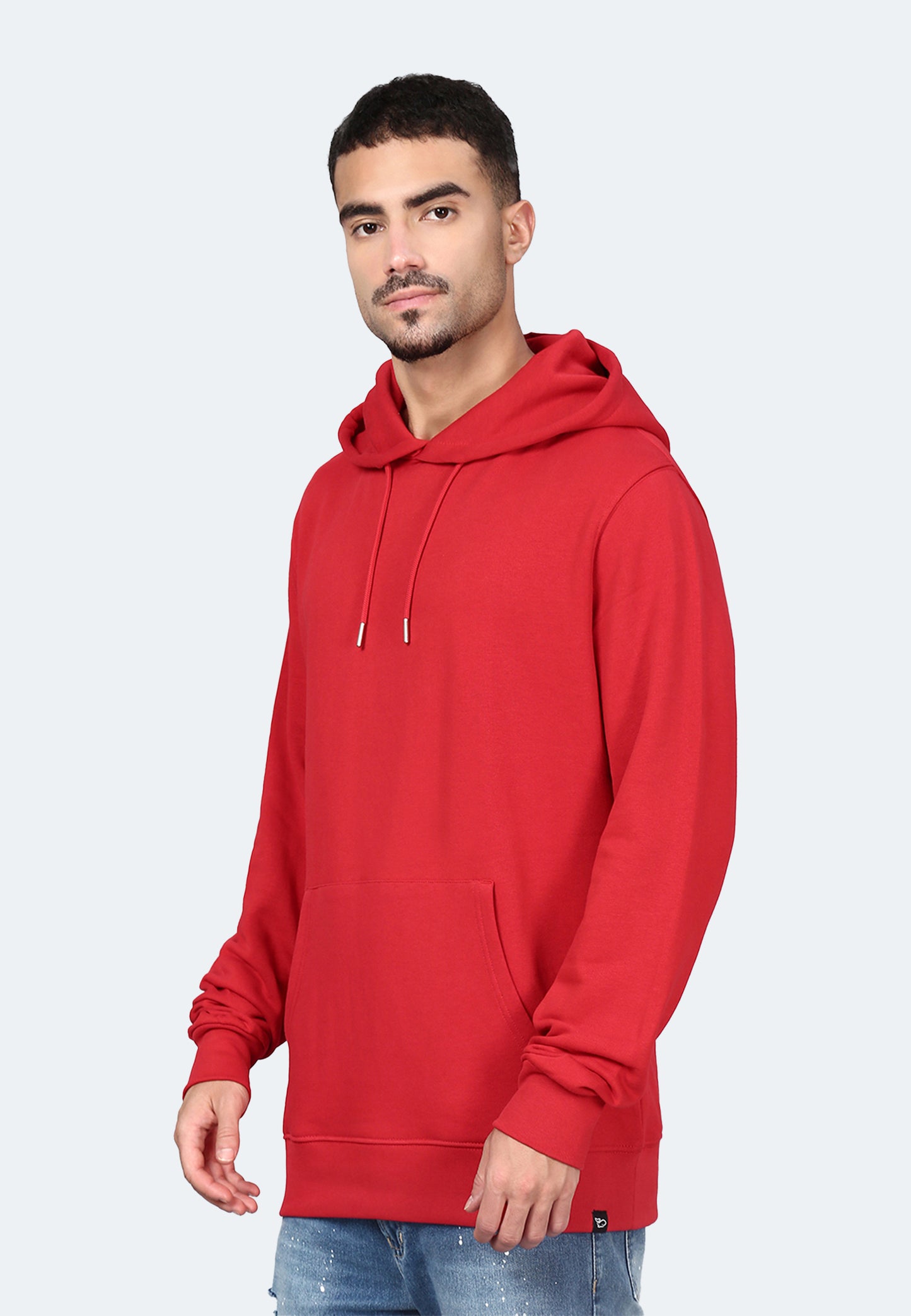 Sweat-shirt à capuche homme soho color/10 rouge