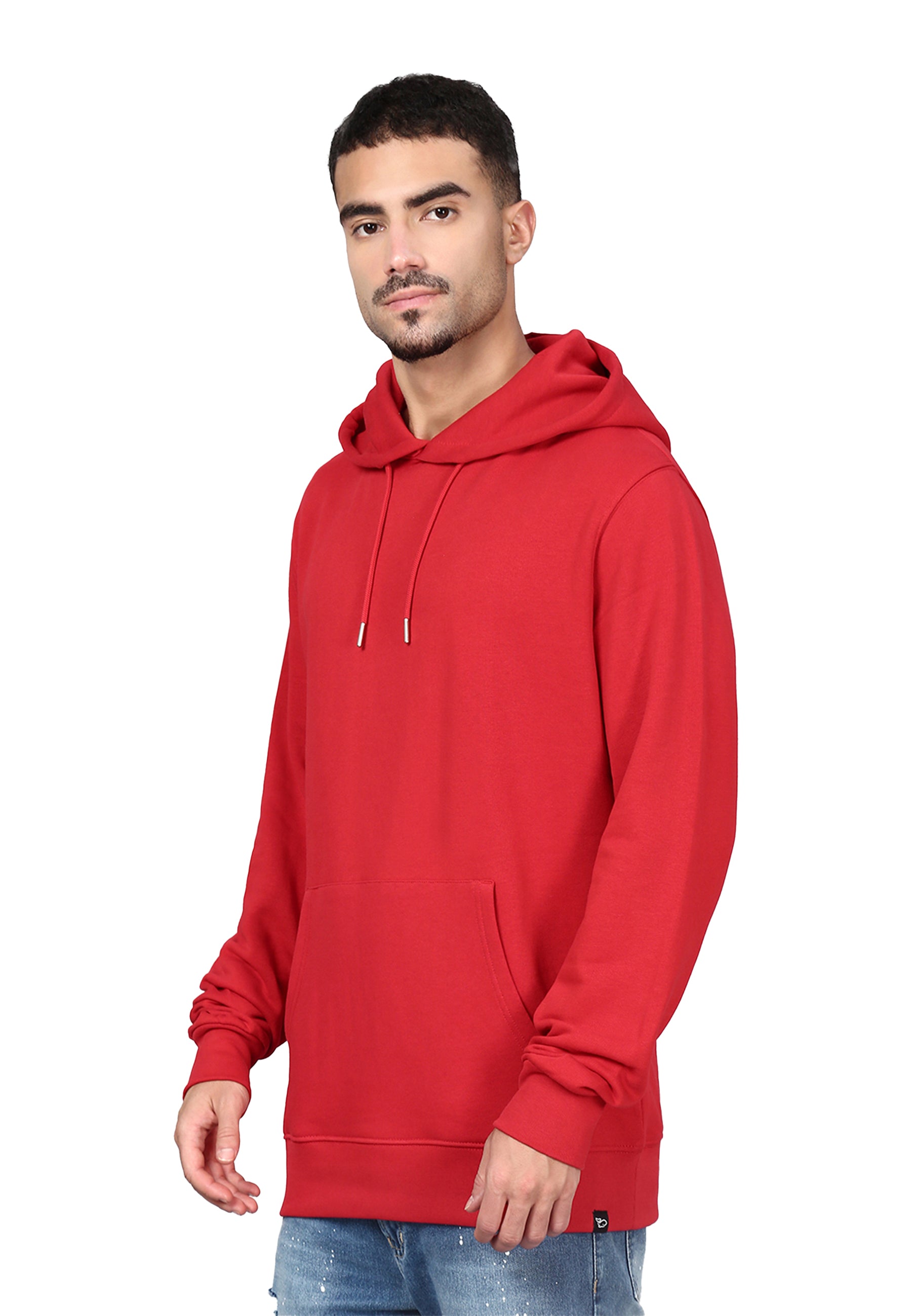 Sweat-shirt à capuche homme soho color/10 rouge