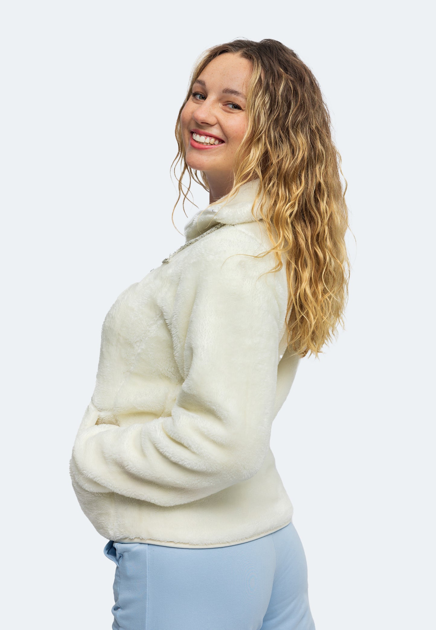 Sweat à capuche Switcher Comfy st_moritz color/601 blanc casse