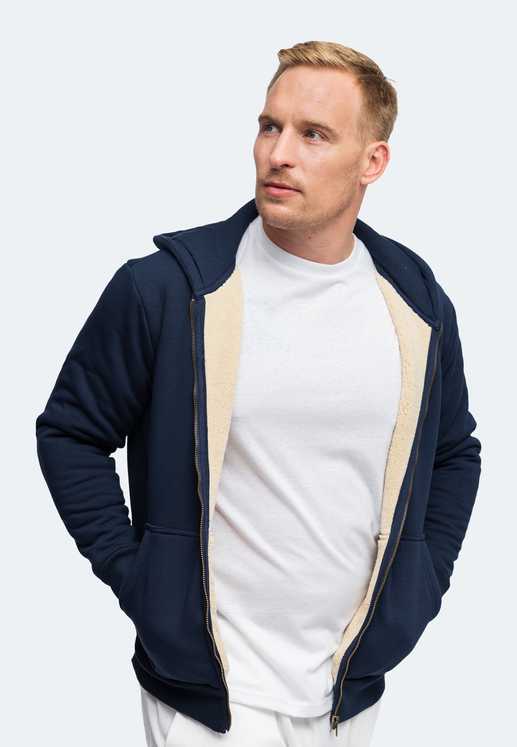 Switcher Sherpa Hoodie verbier color/20 marine