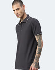 Polo contrasté avec élasthanne Ben