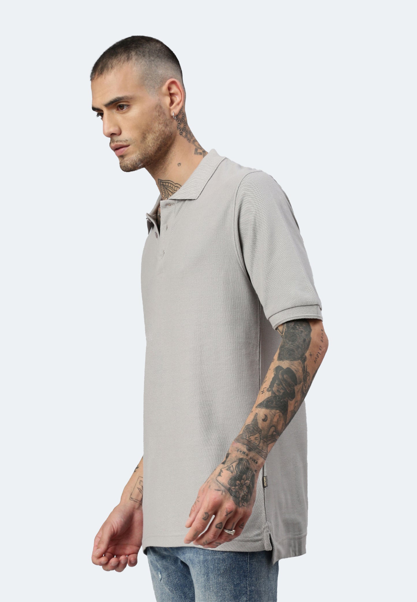 Switcher men's polo john color/402 gris fonce