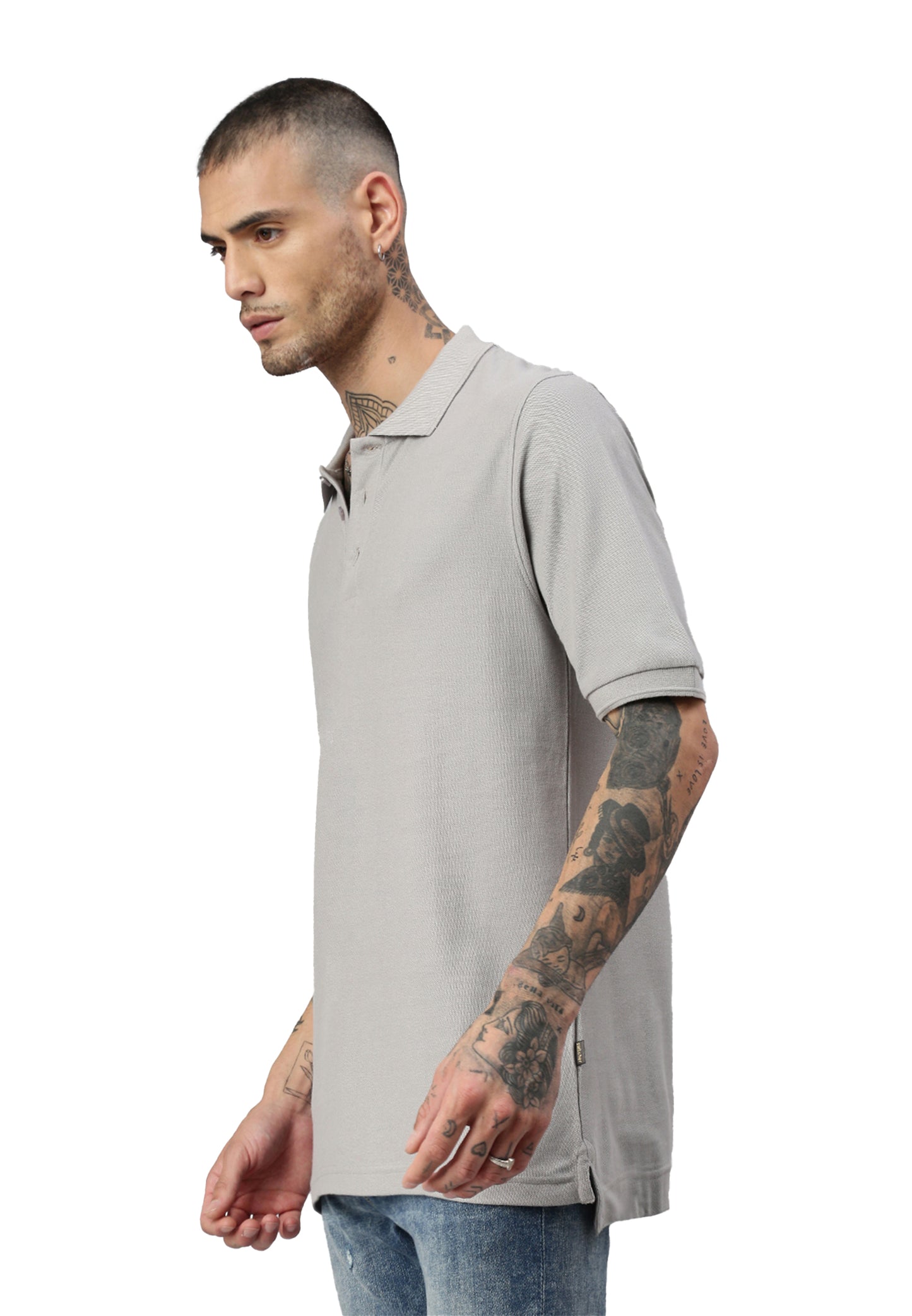 Switcher men's polo john color/402 gris fonce