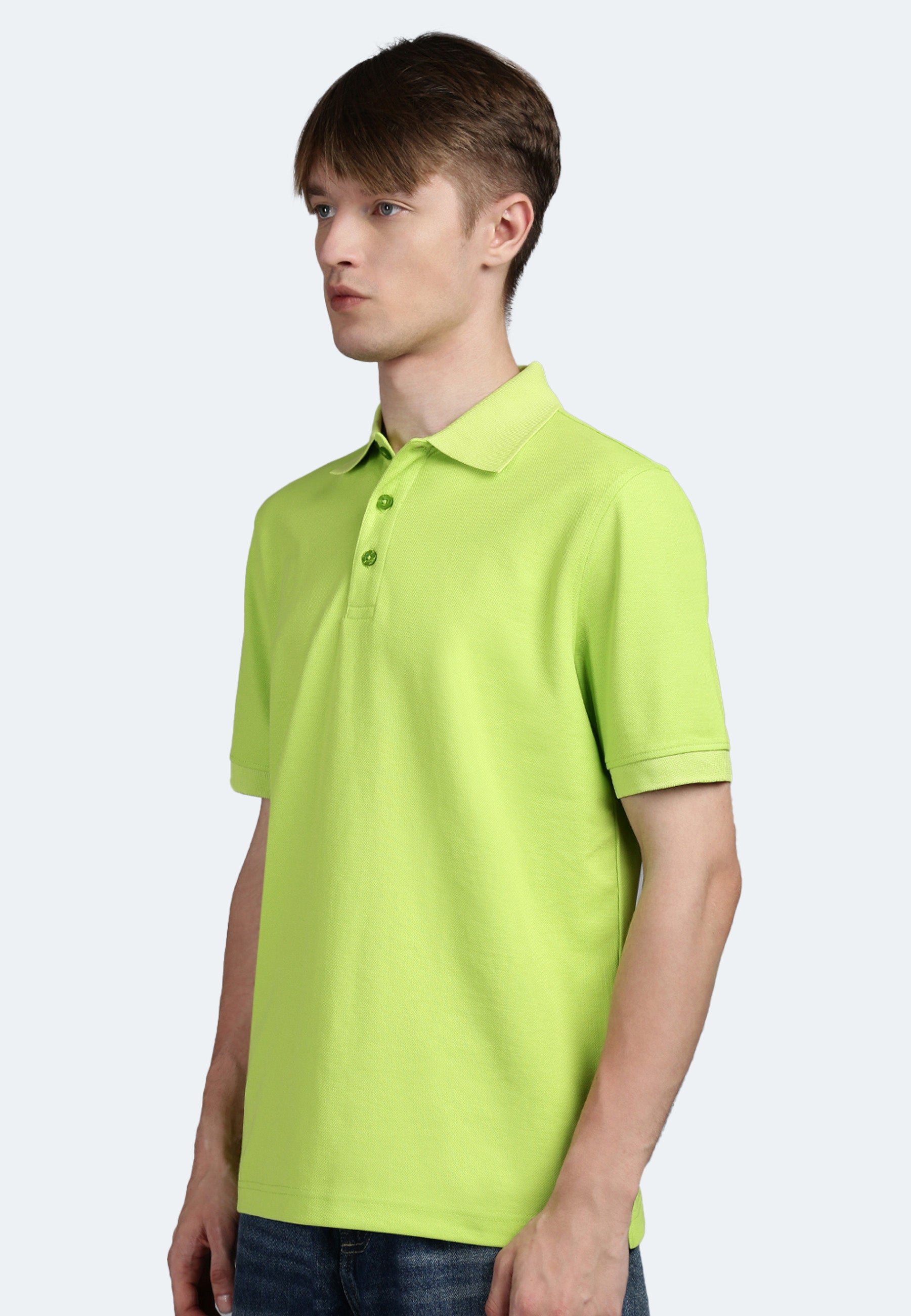 Switcher men's polo sammy color/364 limettes