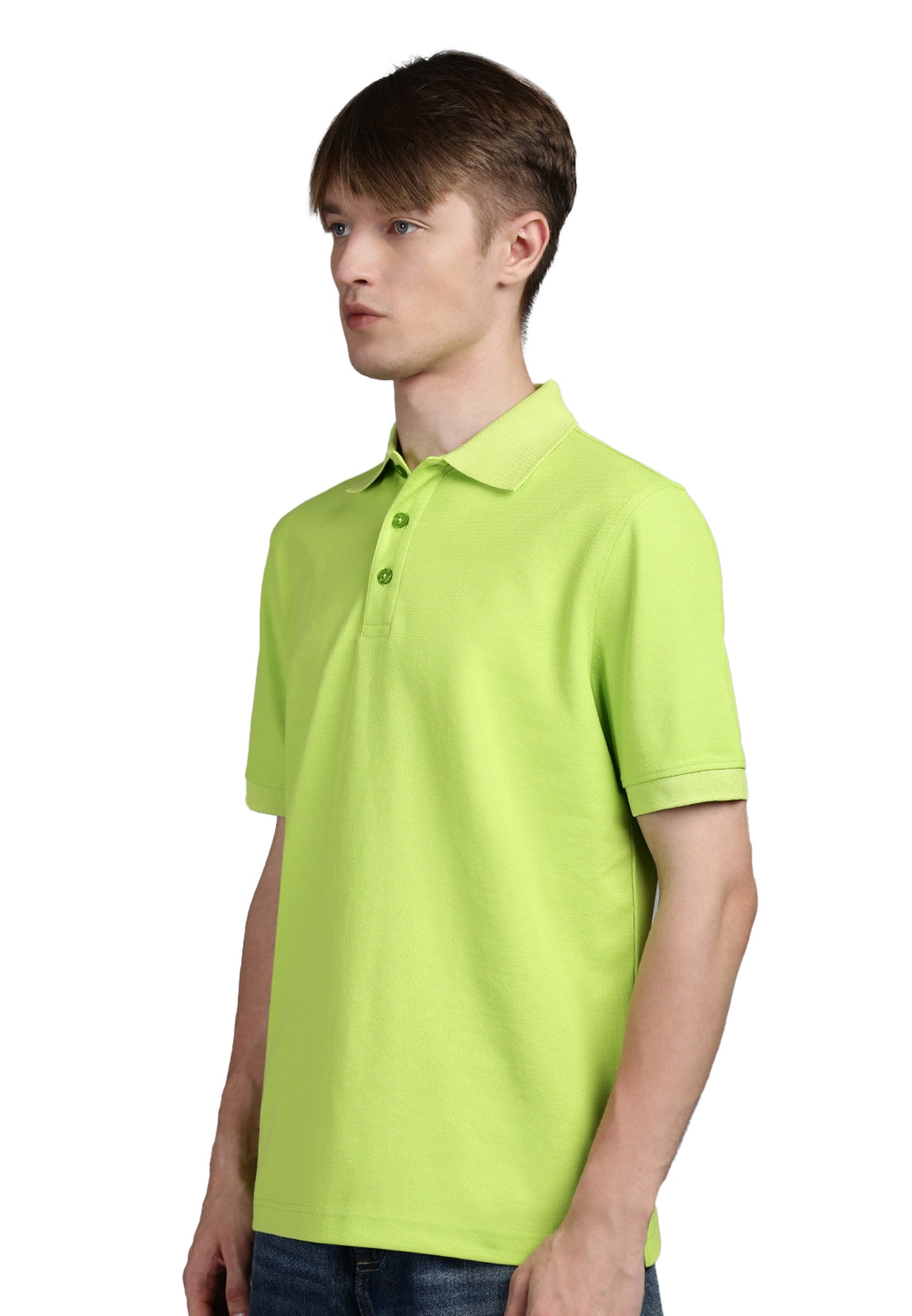 Switcher men's polo sammy color/364 limettes