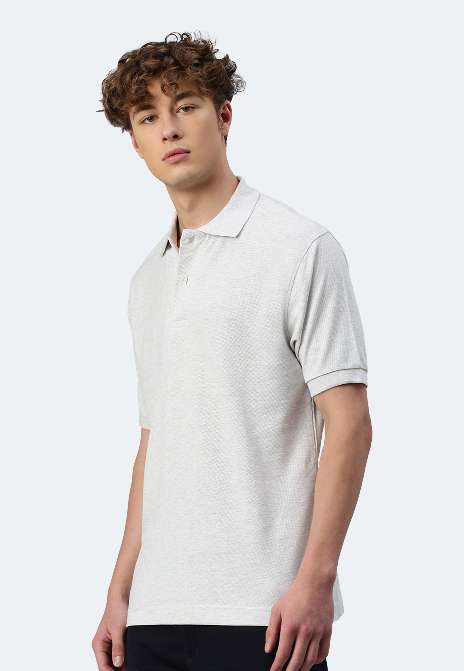 Switcher men's polo samuel color/43 blanc chine
